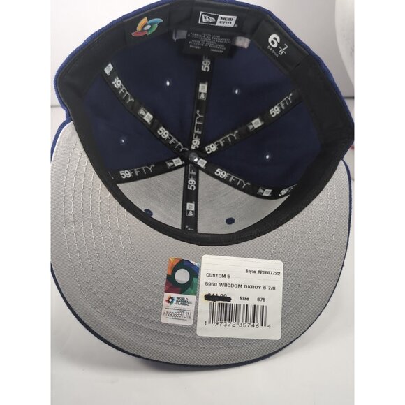 New Era 59FIFTY Dominican Republic WBC World Baseball Classic Fitted Hat 6 7/8 - Picture 7 of 7